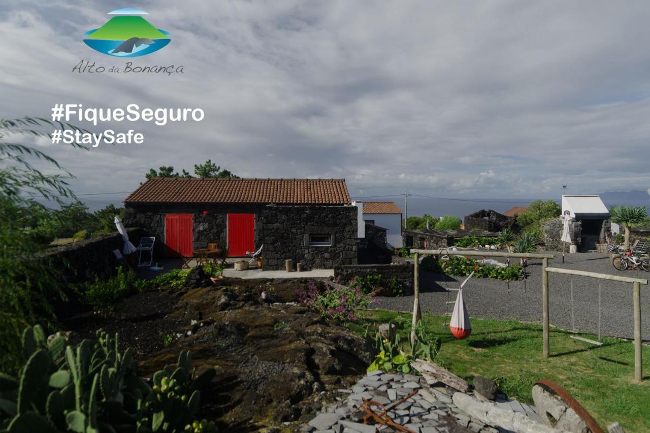 Casas Alto Da Bonanca Pensionat São Roque do Pico Exteriör bild